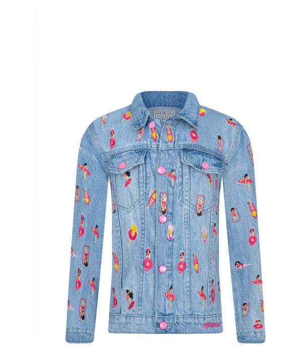 

Джинсовая куртка Regular fit Guess, синий
