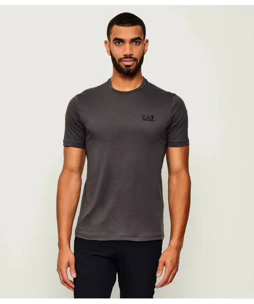 

Футболка Slim fit Ea7, серый