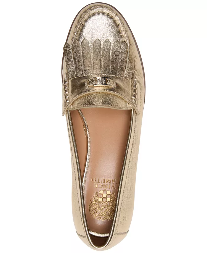 Женские лоферы Cosette с кисточками Vince Camuto, золотой — фото 4
