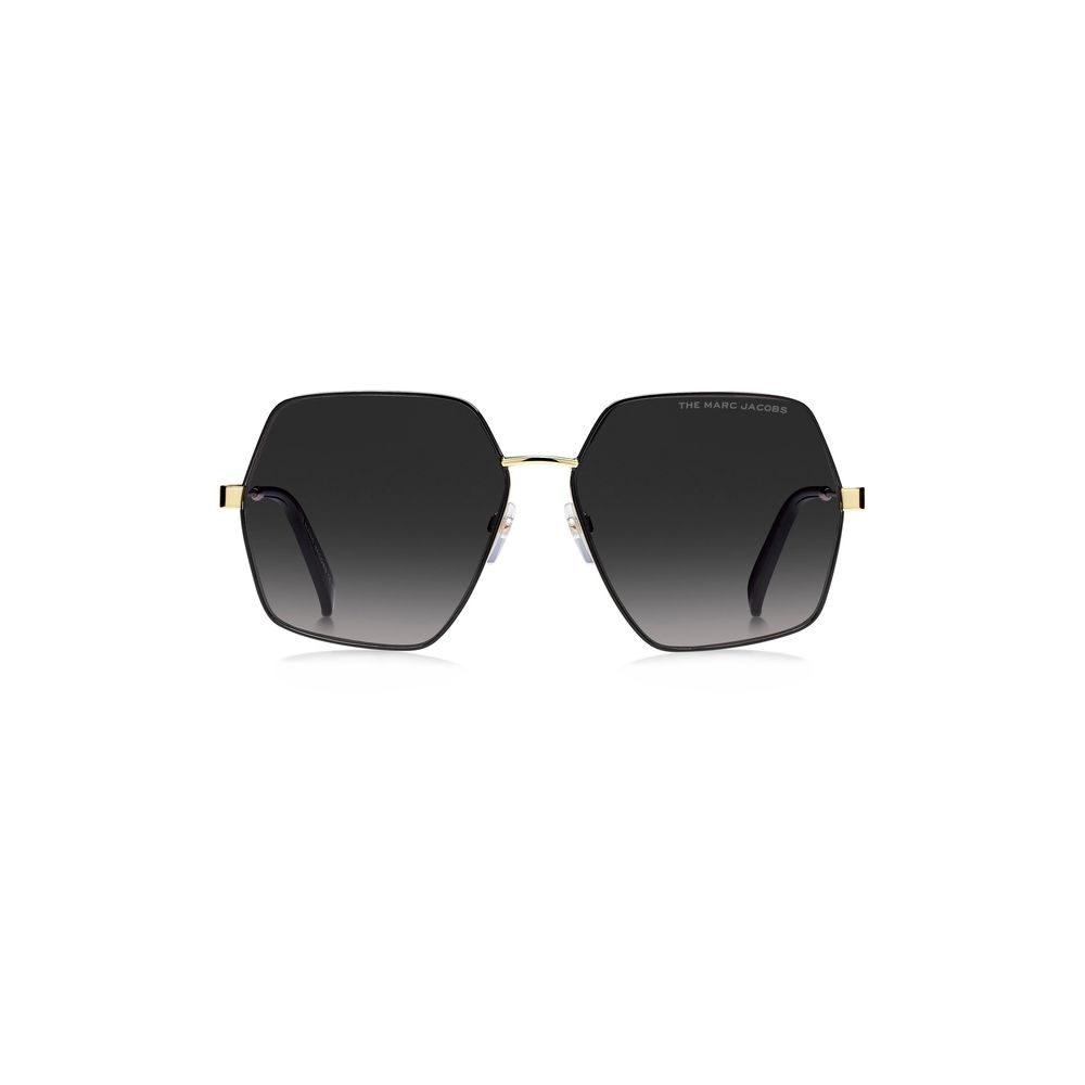 

Черные металлические солнцезащитные очки The Marc Jacobs
