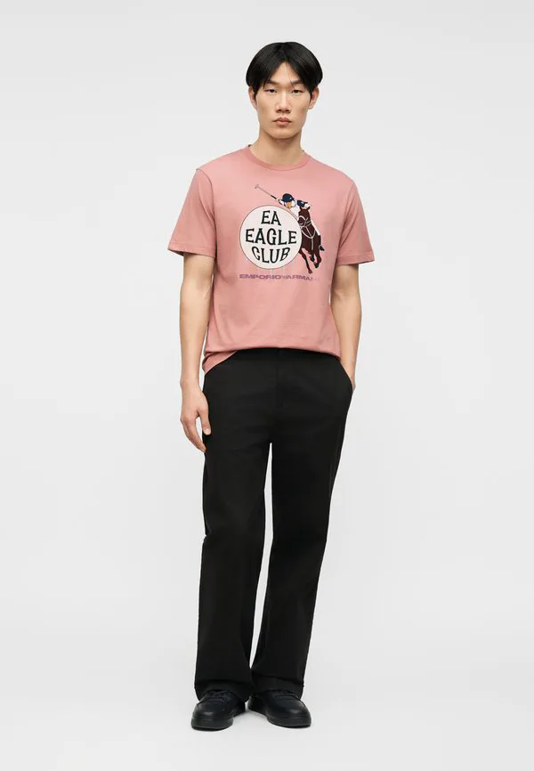 Футболка с принтом Emporio Armani, Rose — фото 2