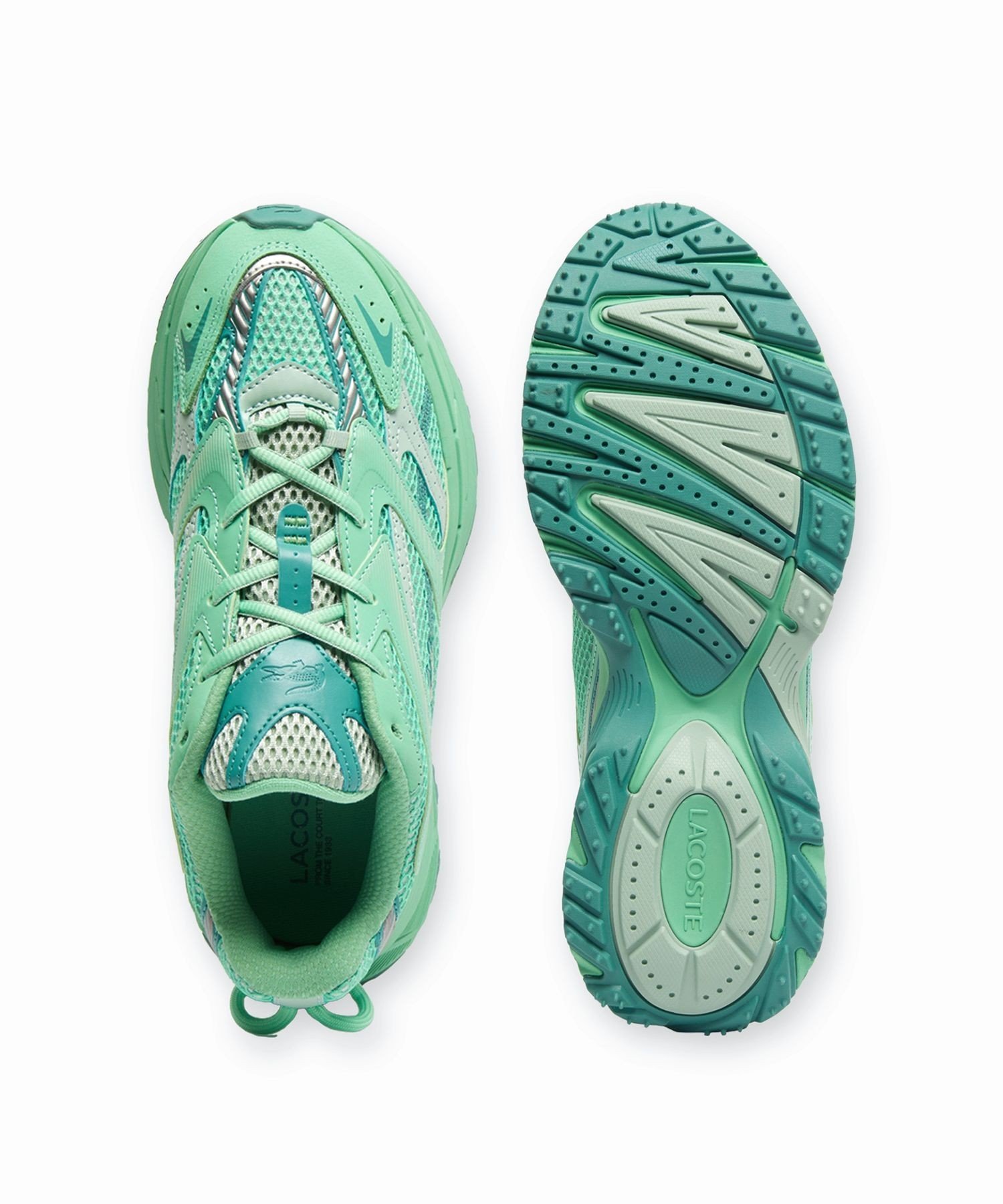 Мужские кроссовки L003 NEO SHOT 125 1 SMA Big Mesh High-Tech LACOSTE, Green — фото 2