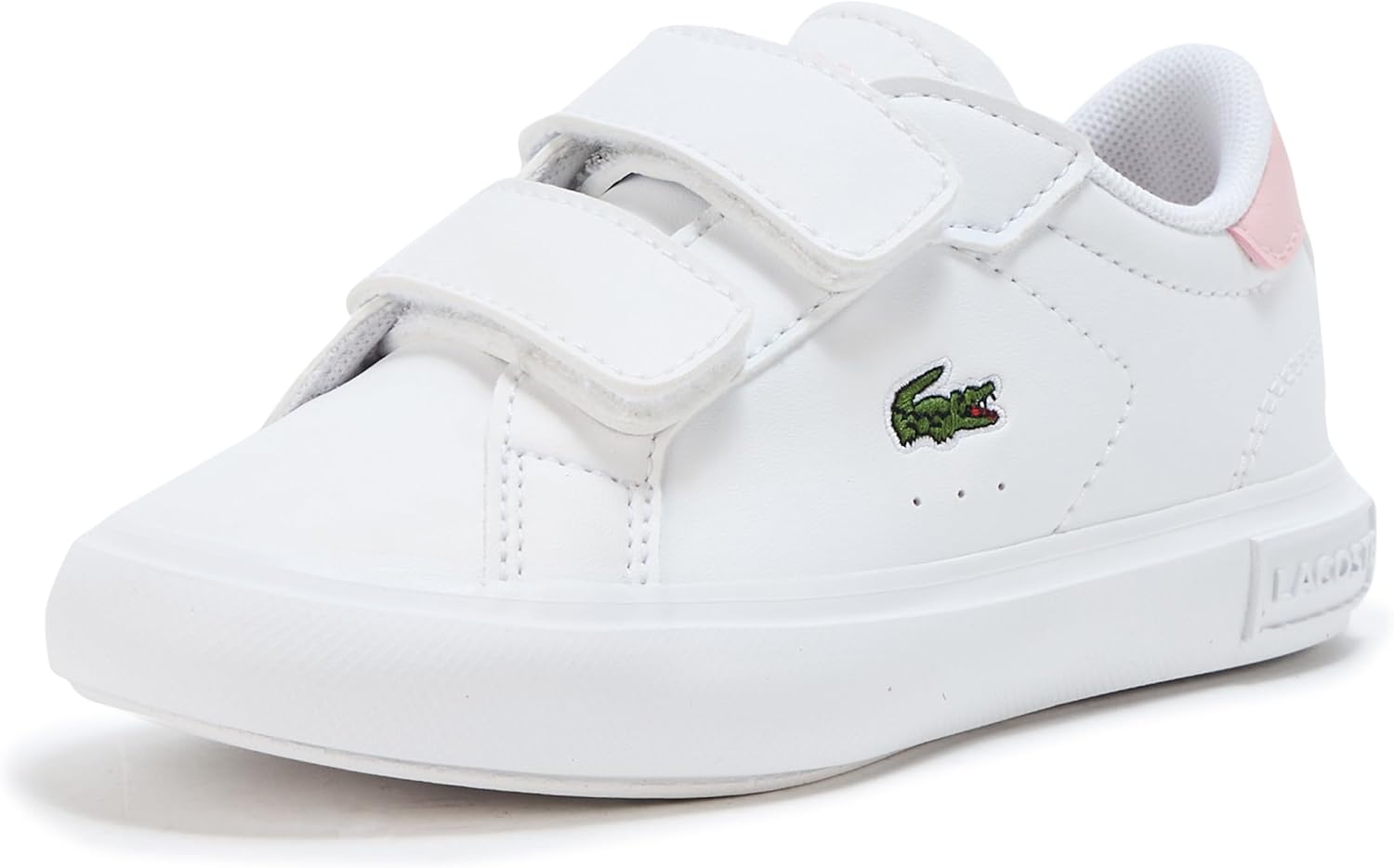

Кроссовки Lacoste Baby-Boys Infants' Powercourt, White & Light Pink