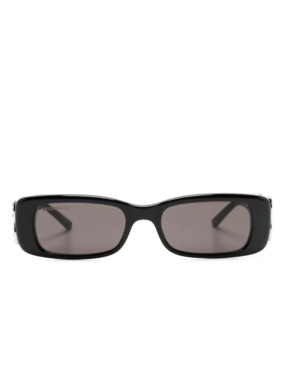 

Солнцезащитные очки Dynasty в прямоугольной оправе Balenciaga Eyewear, черный