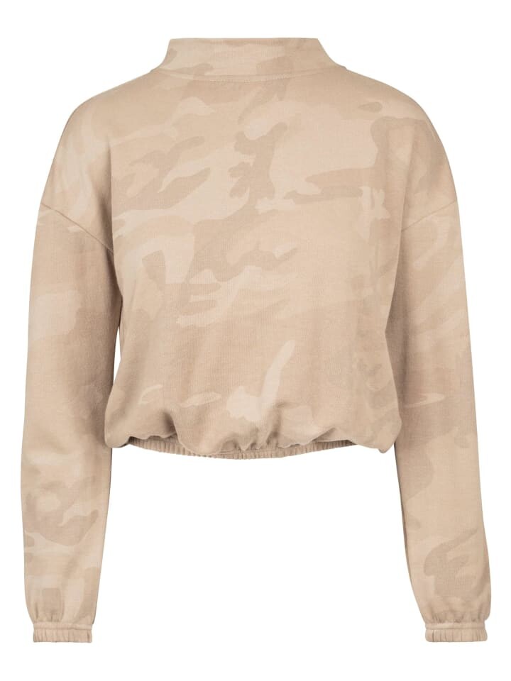 

Толстовка Urban Classics Rundhalsausschnitt, цвет sand camo