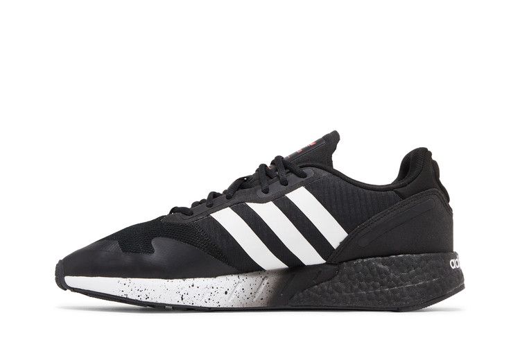 Кроссовки Adidas ZX 1K Boost, Black White — фото 3