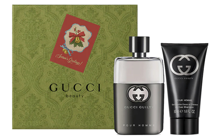 

Ограниченная серия Sinful Love мужские духи древесно-ароматические туалетная вода 50мл+50мл GUCCI, Limited Edition Perfume Shower Gel Set