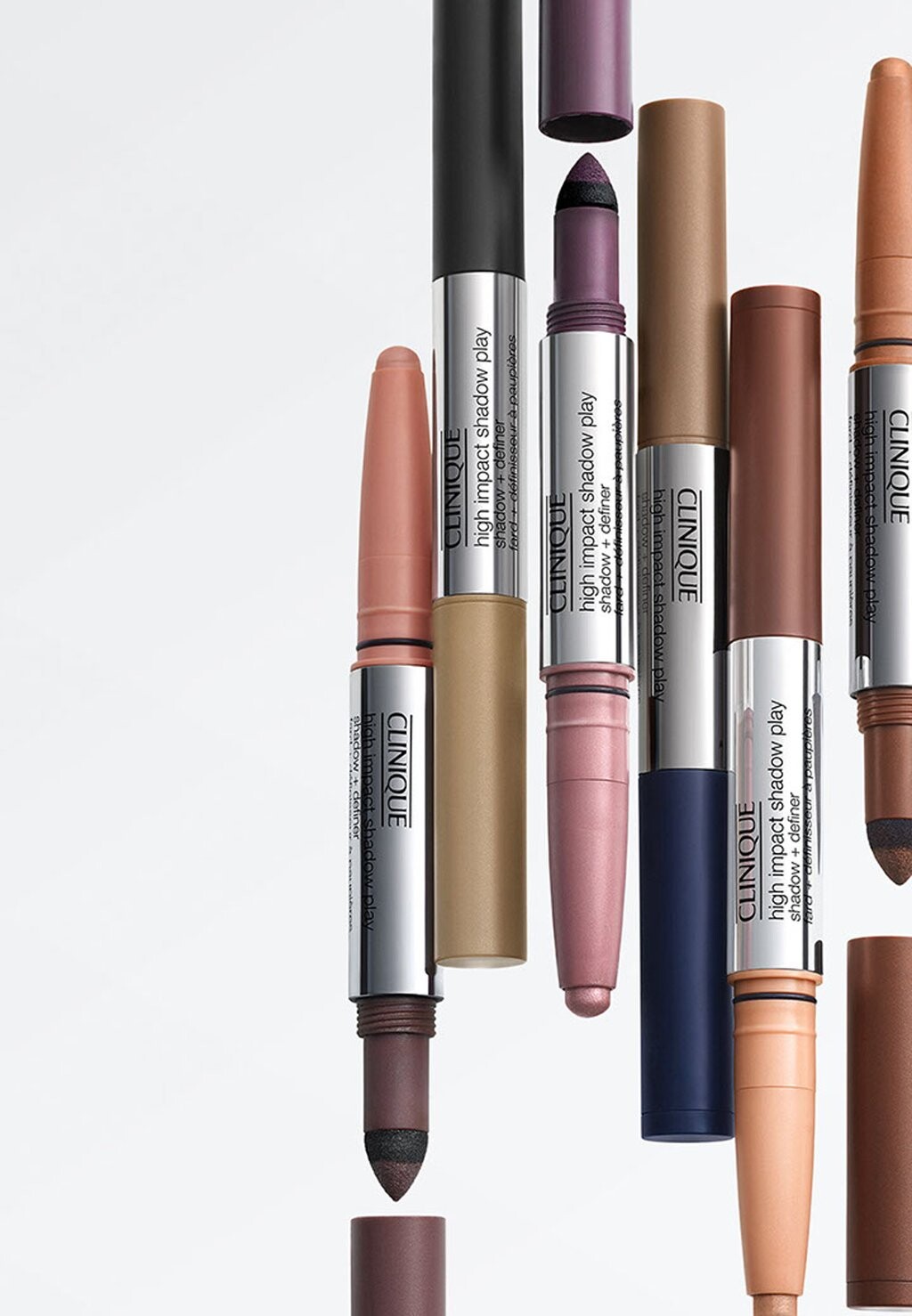 Тени для век High Impact Shadow Play™ Shadow & Definer Clinique, золото — фото 4