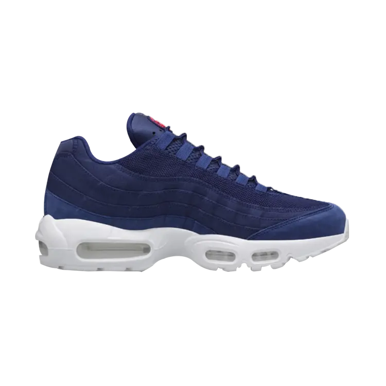 

Кроссовки Nike Stussy x Air Max 95 'Loyal Blue', синий, Синий;серый, Кроссовки Nike Stussy x Air Max 95 'Loyal Blue', синий