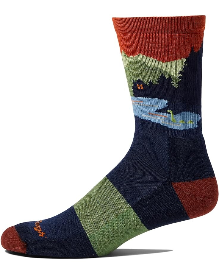 

Носки Darn Tough Vermont Close Encounters Micro Crew Midweight with Cushion, цвет Eclipse