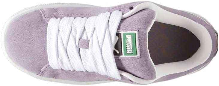 Детские кроссовки Puma Unisex-Child Suede XL (для детей постарше), белый — фото 4