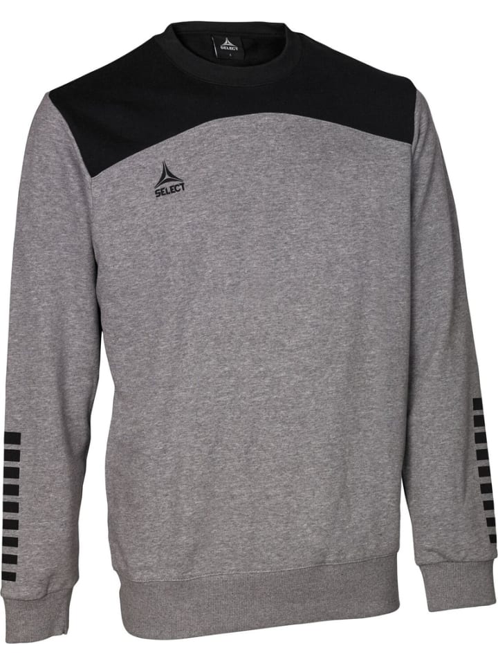 

Select Свитшот "Sweatshirt Oxford V22" серого цвета