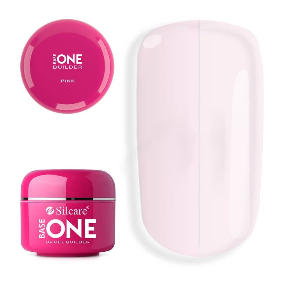 

Silcare, Base One, гель для наращивания ногтей, розовый, 30 г