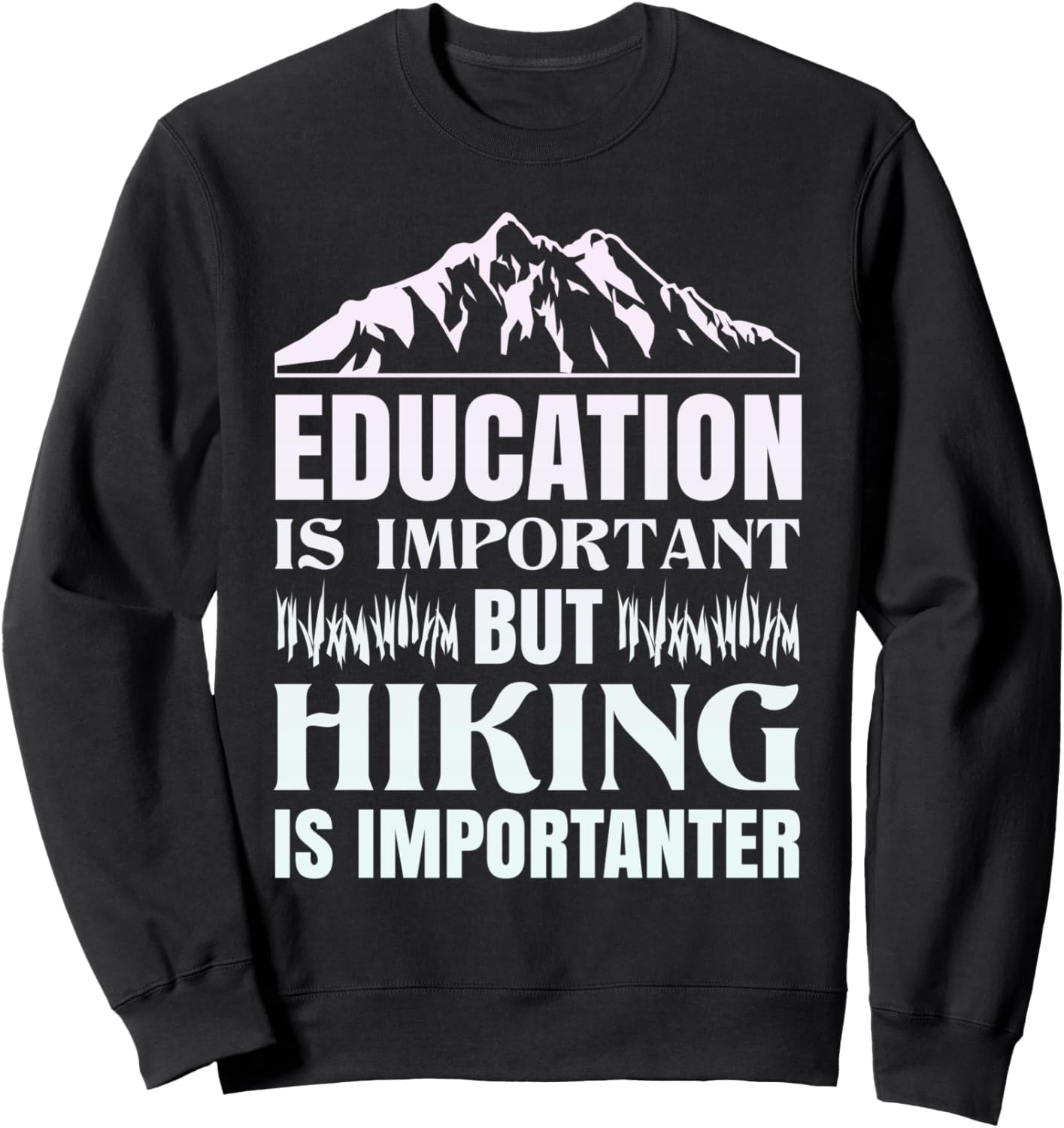 

Поговорки о походах, горные и альпийские мотивы, пеший туризм. Толстовка Hiking, Mountain Lines, Alpine Motifs, Hiking., черный