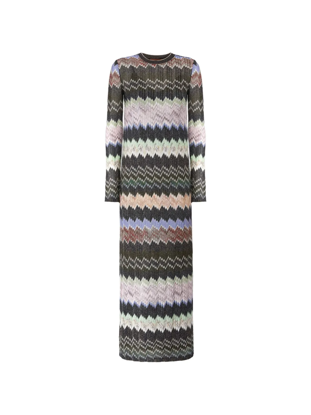 

Платье с зигзагообразным узором Missoni, черный