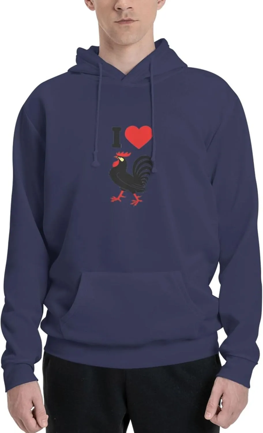 

SEAEAGLE I love cock мужской худи с длинным рукавом