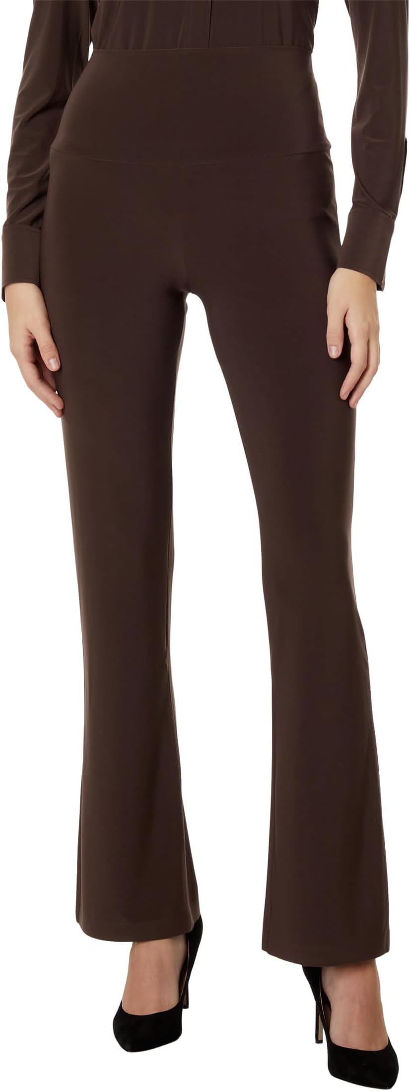 

Брюки Norma Kamali Boot Pants, цвет Chocolate