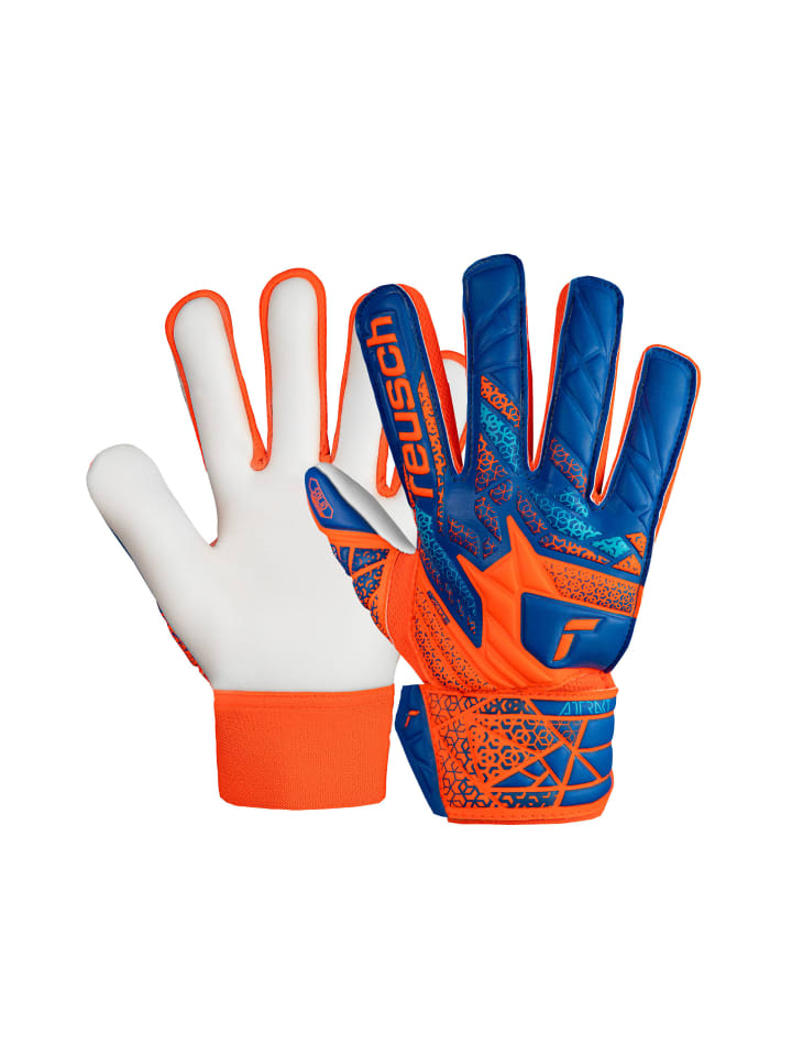 

Reusch Вратарские перчатки Attrakt Starter Solid Junior, цвет 2290, ярко-оранжевый/синий