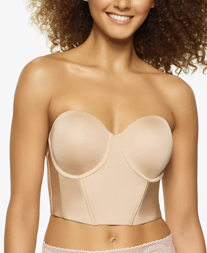

Бюстгальтер конвертируемый без бретелей Body Veil Longline с низкой спинкой Felina, коричневый/бежевый
