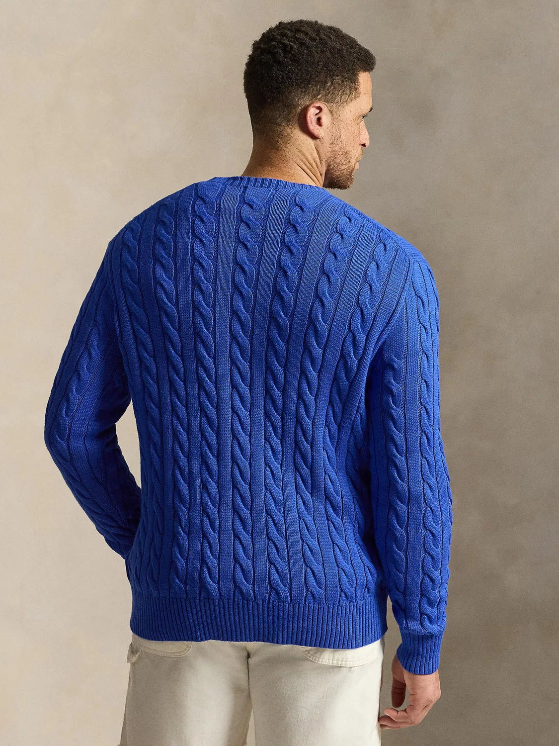 Свитер 'DRIVER' Polo Ralph Lauren Big & Tall, Blue — фото 4