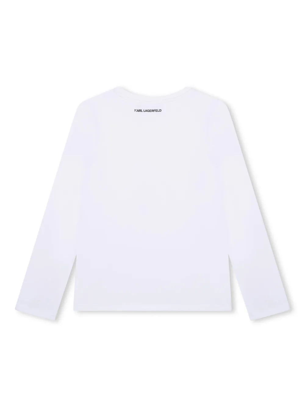 Футболка Ikon Karl с длинными рукавами KARL LAGERFELD KIDS, белый — фото 2