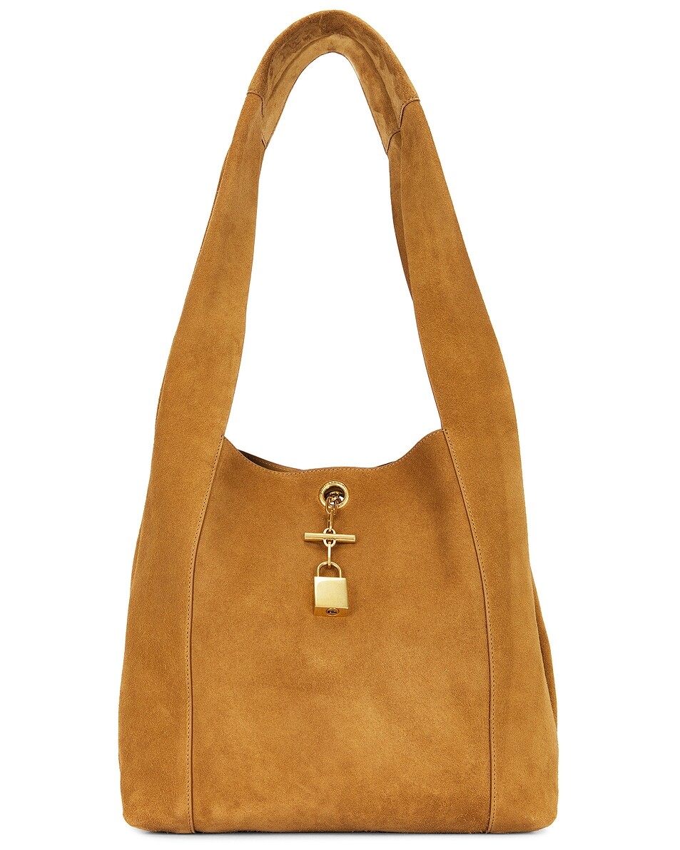 

Сумка через плечо Хобо Saint Laurent, цвет Biscuit Brown