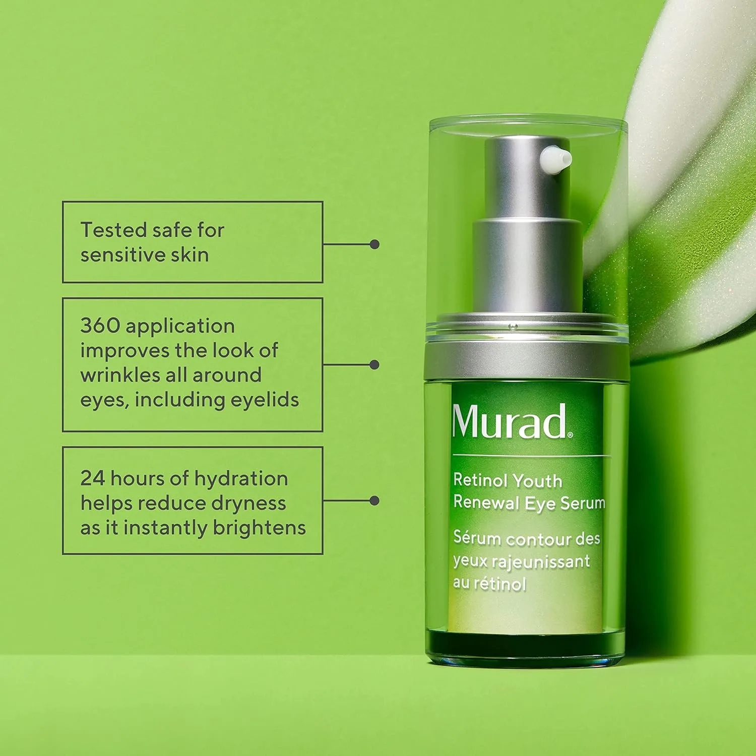 Murad Bright Eyed & Spotless Combo - набор из 2 сывороток: Retinol Youth Renewal Eye и Rapid Dark Spot Correcting для осветления кожи и уменьшения морщин — фото 2