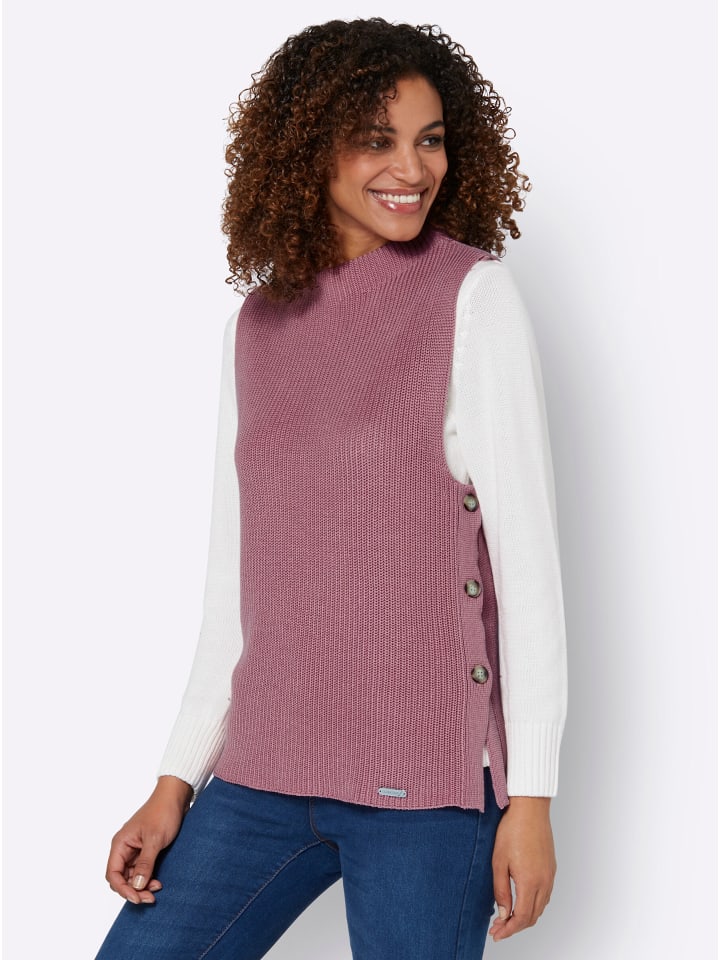 

Жилет-свитер цвета пыльной розы WITT WEIDEN