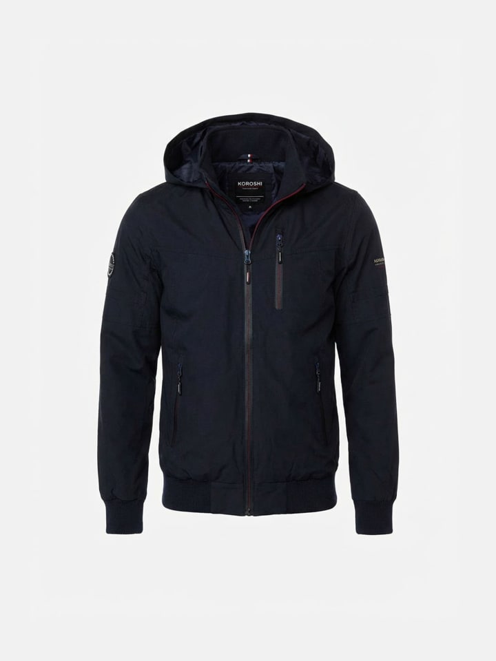 

KOROSHI Легкая техническая куртка синего цвета