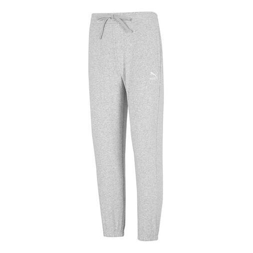 

Брюки classics small logo sweatpants 'grey' Puma, серый