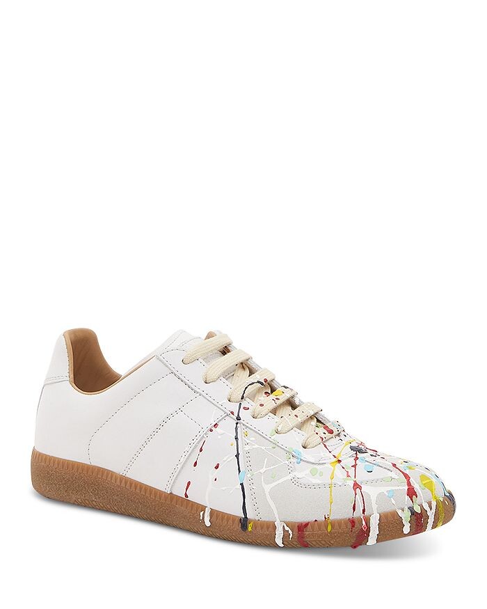 Женские низкие кроссовки на шнуровке Maison Margiela