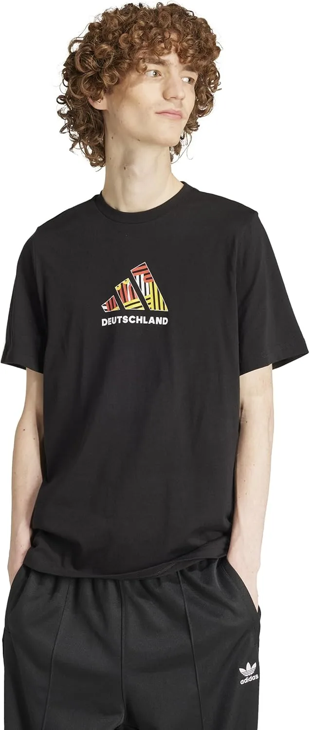 

Футболка adidas с принтом болельщика Германии