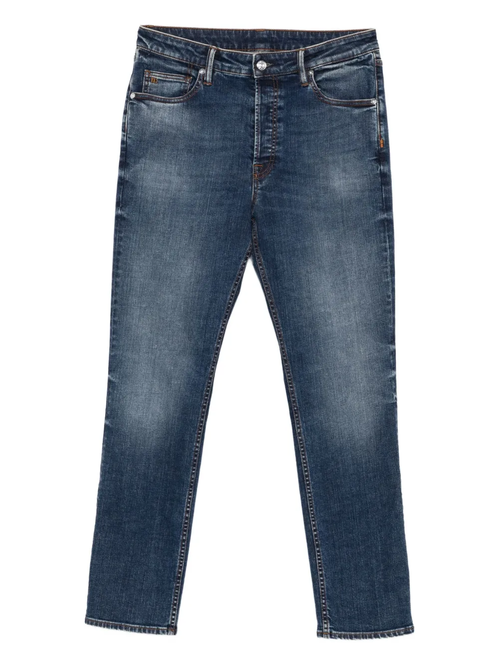 

Выцветшие джинсы Nine In The Morning, синий