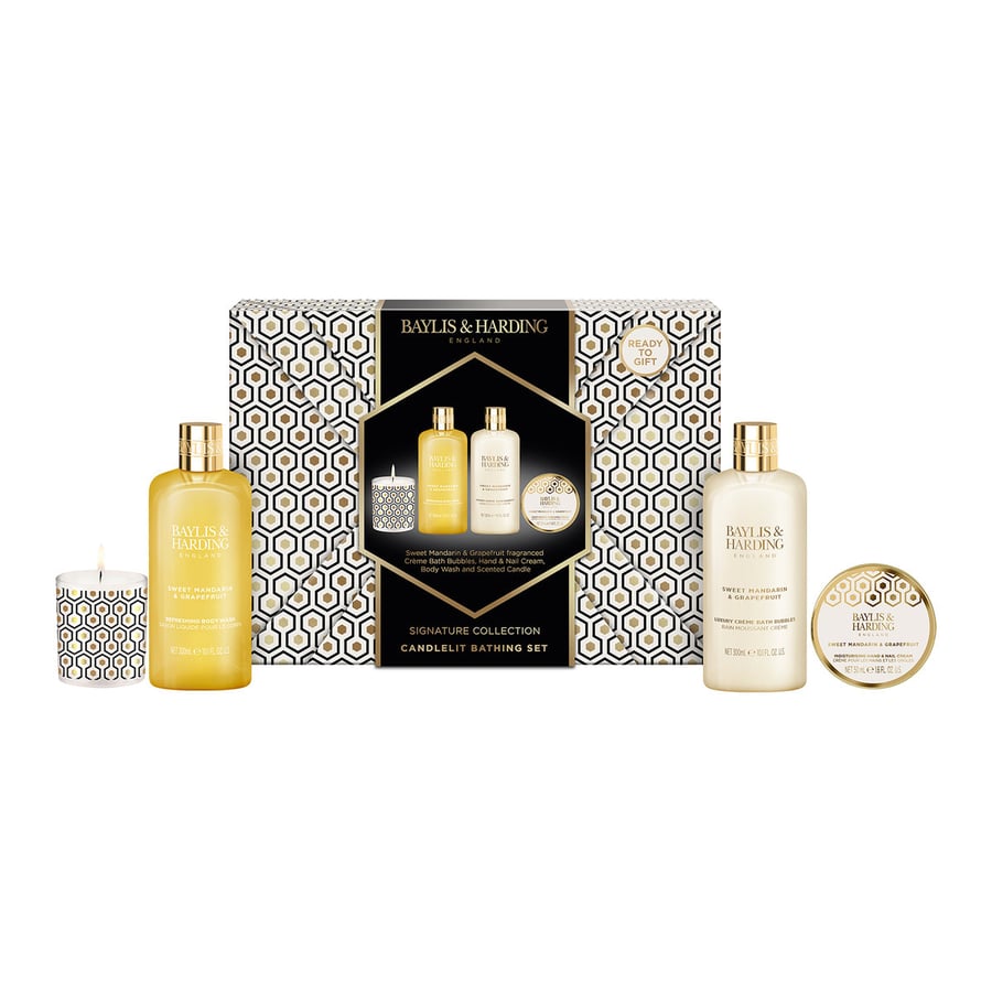 

Подарочный набор по уходу за телом Baylis & Harding Sweet Mandarin & Grapefruit с ароматической свечой Baylis&Harding