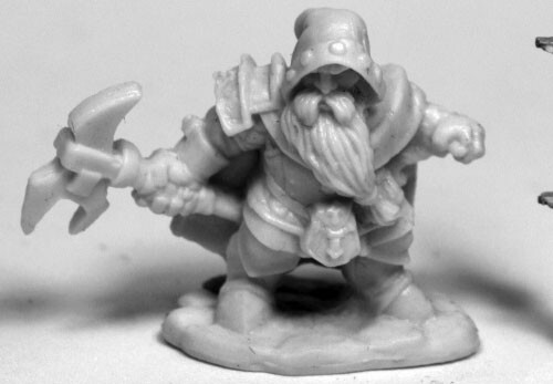 

Миниатюра Reaper Dark Heaven Bones: Durok, Dwarf Ranger
