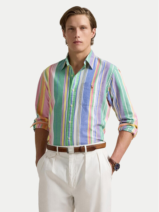

Рубашка узкого кроя Polo Ralph Lauren, мультиколор
