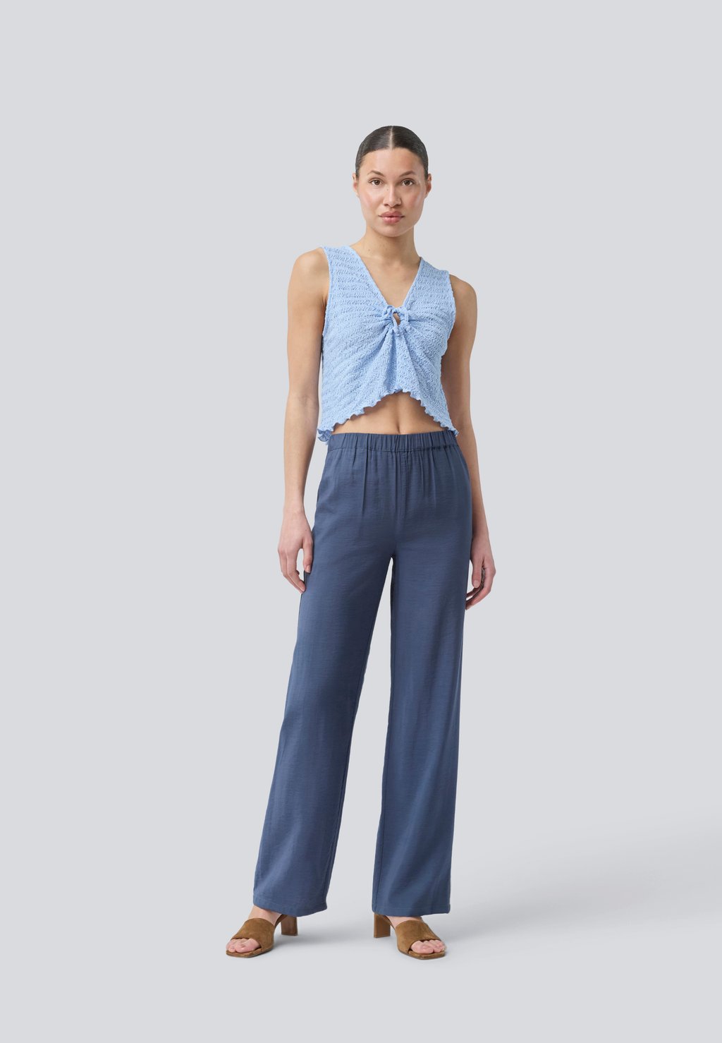

Топ NOLINE - Blouse Modström, светло-голубой
