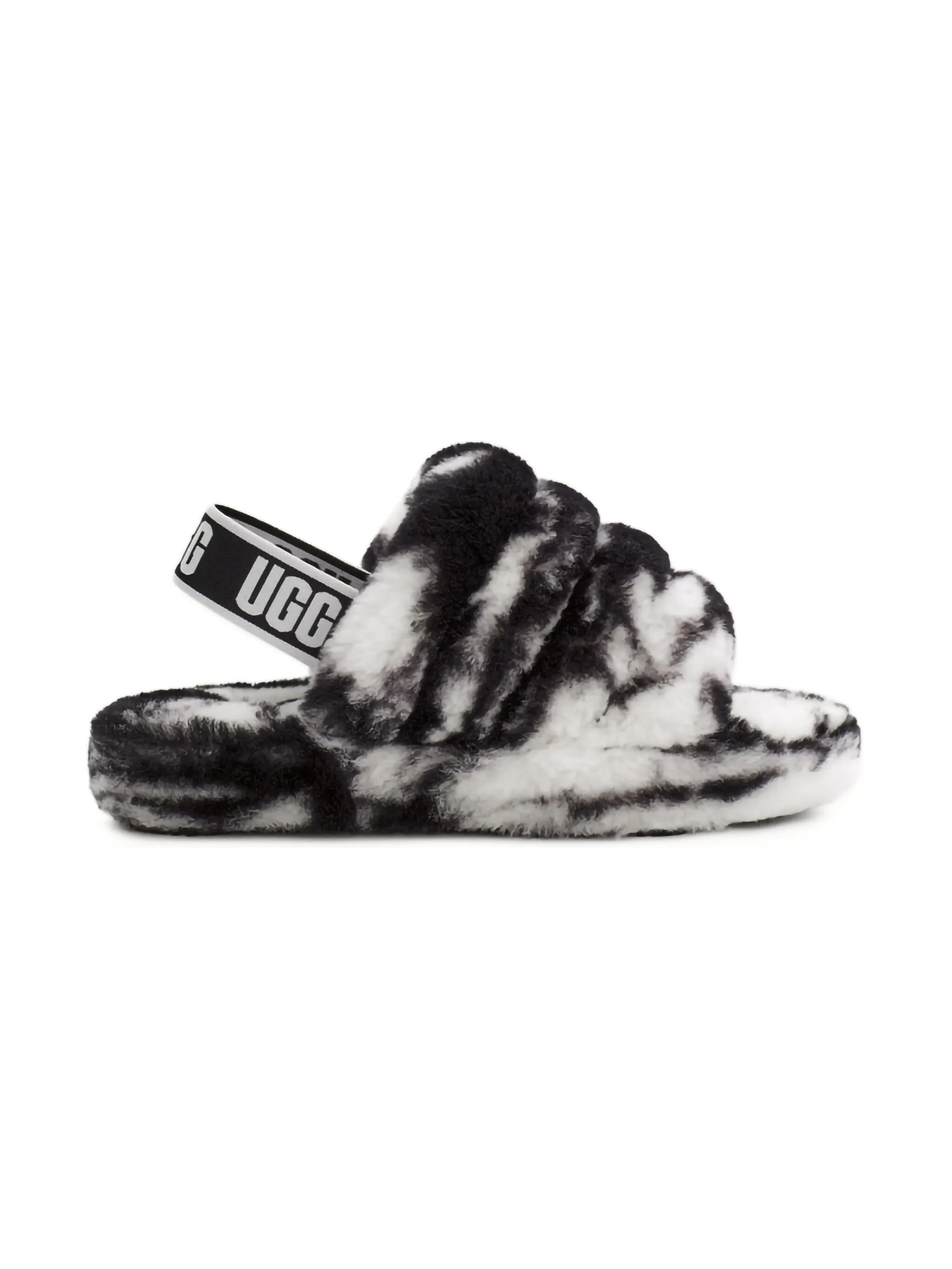 Шлепанцы Fluff Yeah Ugg Kids, черный — фото 2