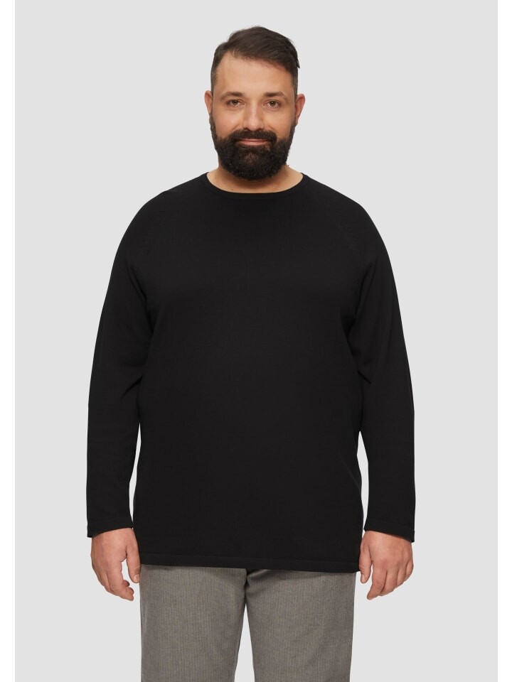 

Пуловер s.Oliver Strickpullover langarm, черный