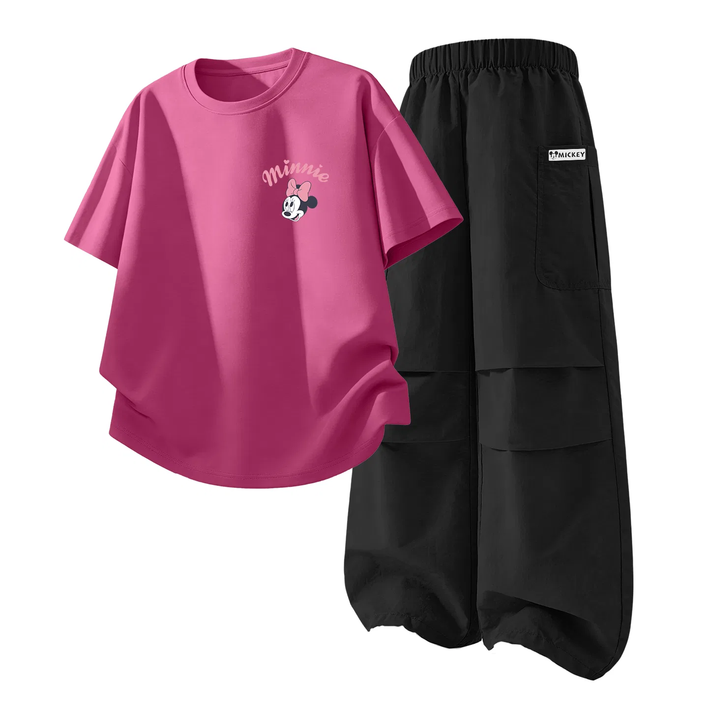 Детский спортивный костюм Disney Crew Neck Thin Stretch красный