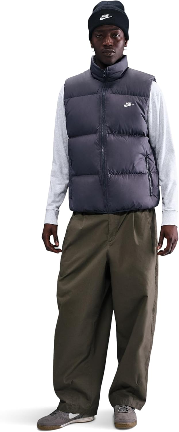 

Жилет Nike мужской Therma-fit Club Puffer Vest 650, Iron Grey/White