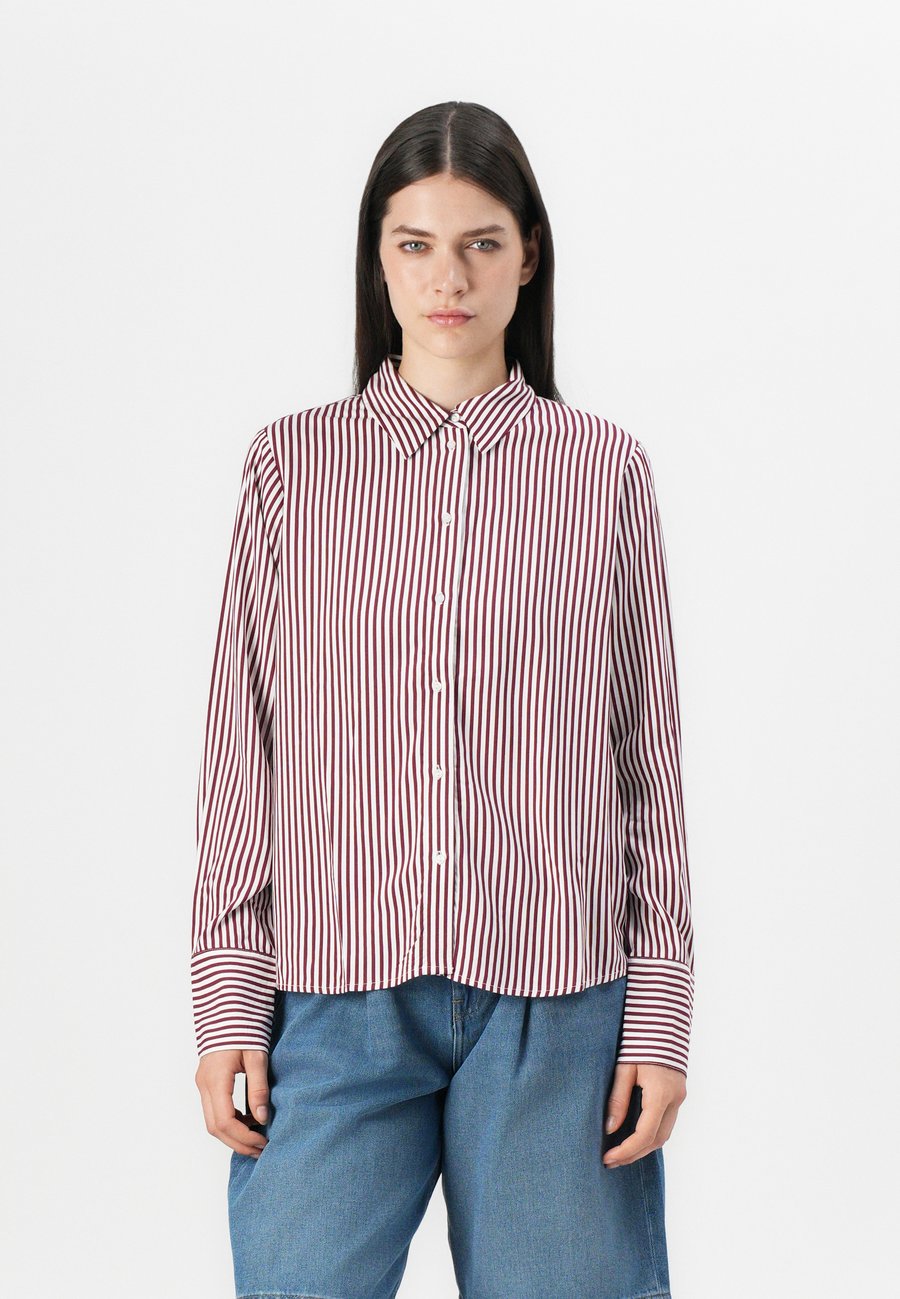 

Блуза ONLY ONLBERIT LIFE , Burgundy/Bordeaux