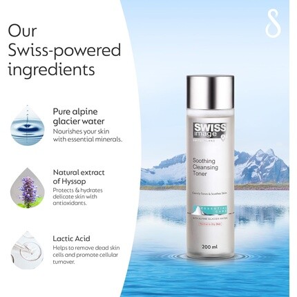Успокаивающий очищающий тоник Essential Care 200 мл Swiss Image — фото 3