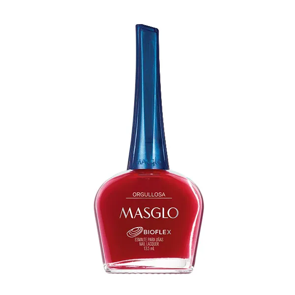 

Максимальная стойкость эмали Esmalte De Uñas Masglo, цвет orgullosa