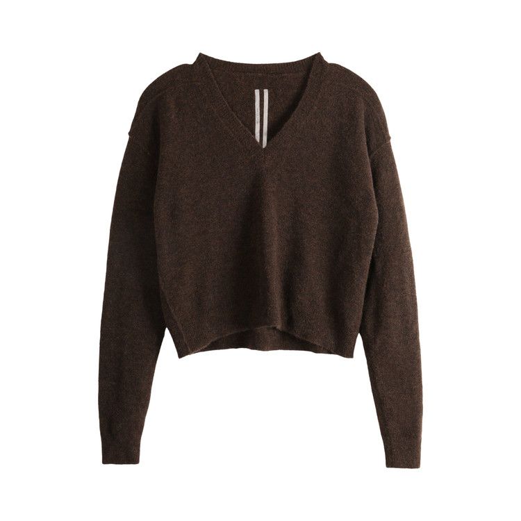 

Свитер Rick Owens Knit V Neck Pullover Sweater, Brown