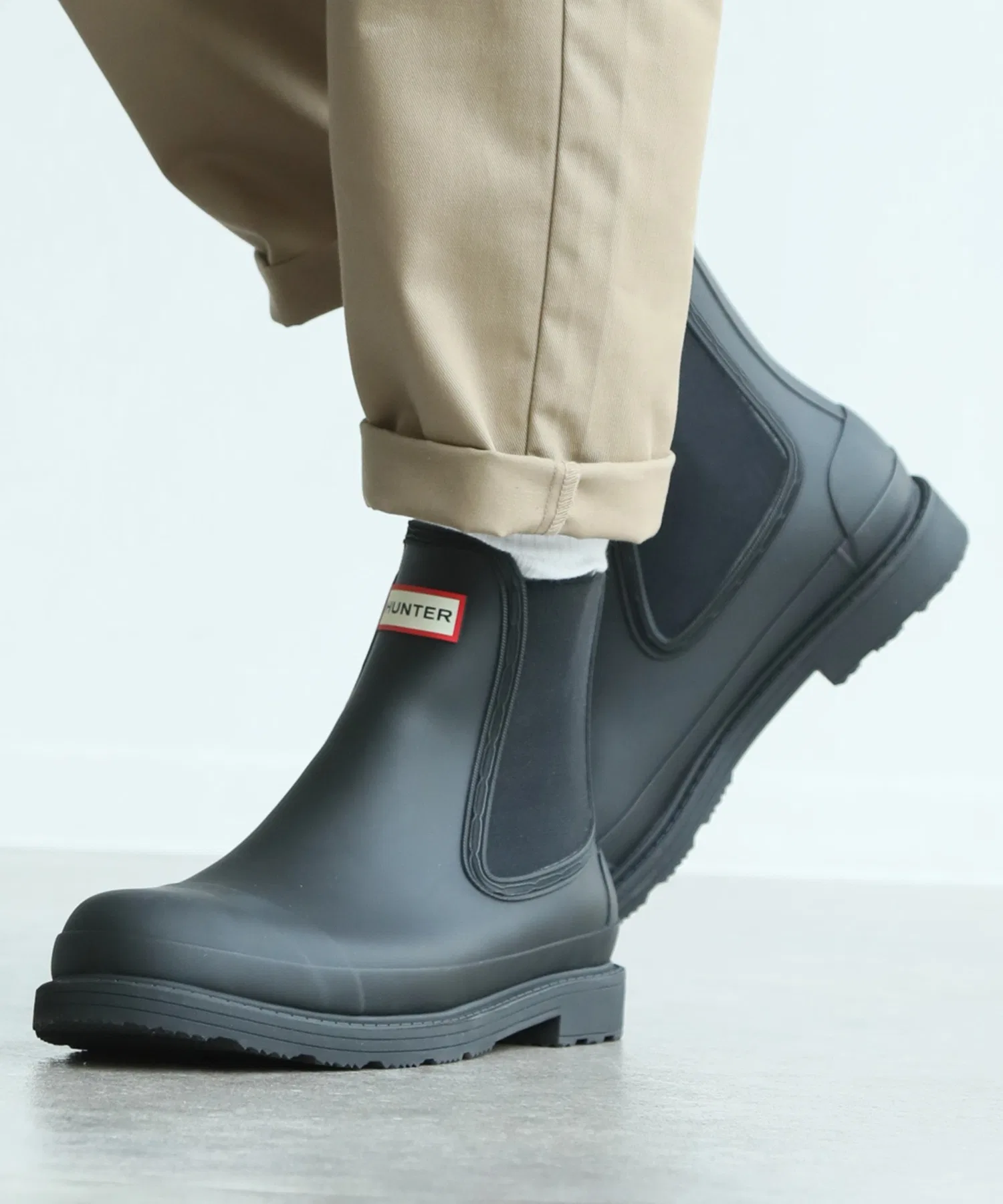 Мужские резиновые сапоги Hunter M Commando Chelsea Boot — фото 3