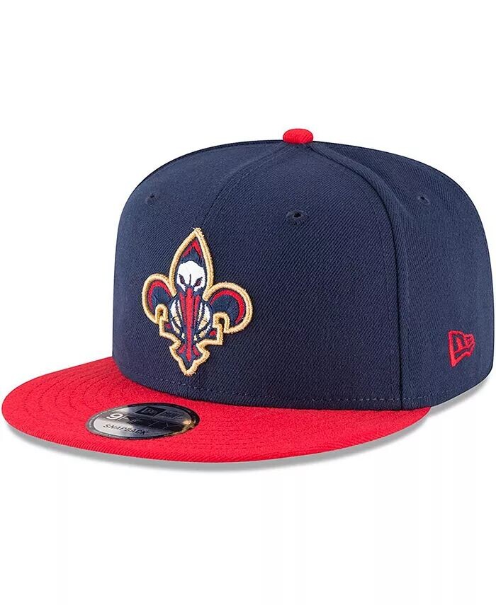 

Мужская темно-синяя, красная бейсболка New Orleans Pelicans 2-Tone 9FIFTY с регулируемой застежкой New Era