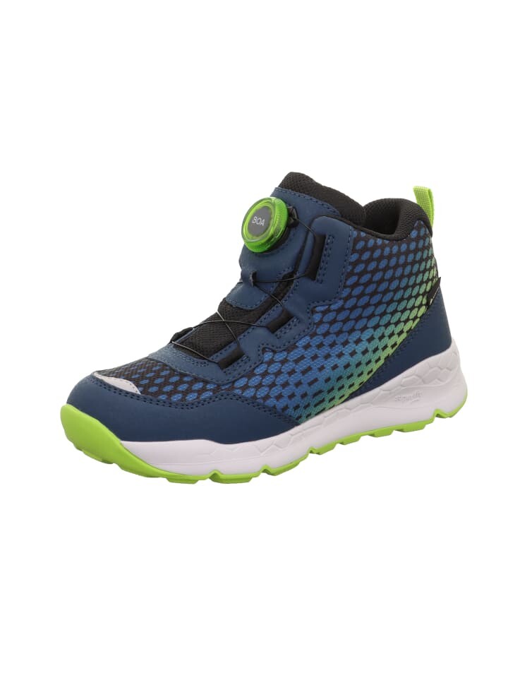 

Высокие кроссовки superfit Sneaker High FREE RIDE, цвет Blau/Hellgrün