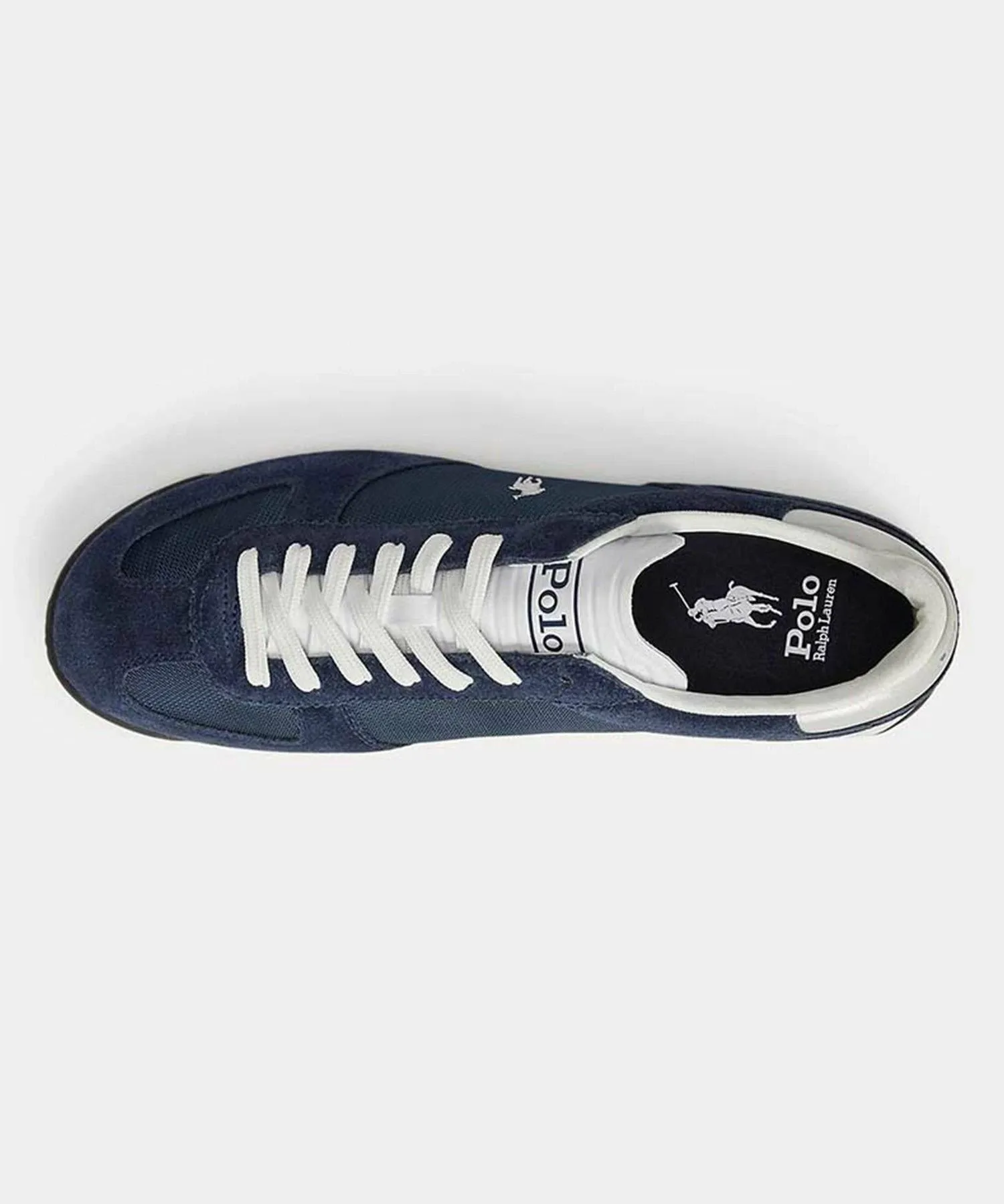 Кроссовки Polo Ralph Lauren RE65 VARICK PP темно-синего цвета Polo Ralph Lauren, Navy — фото 3