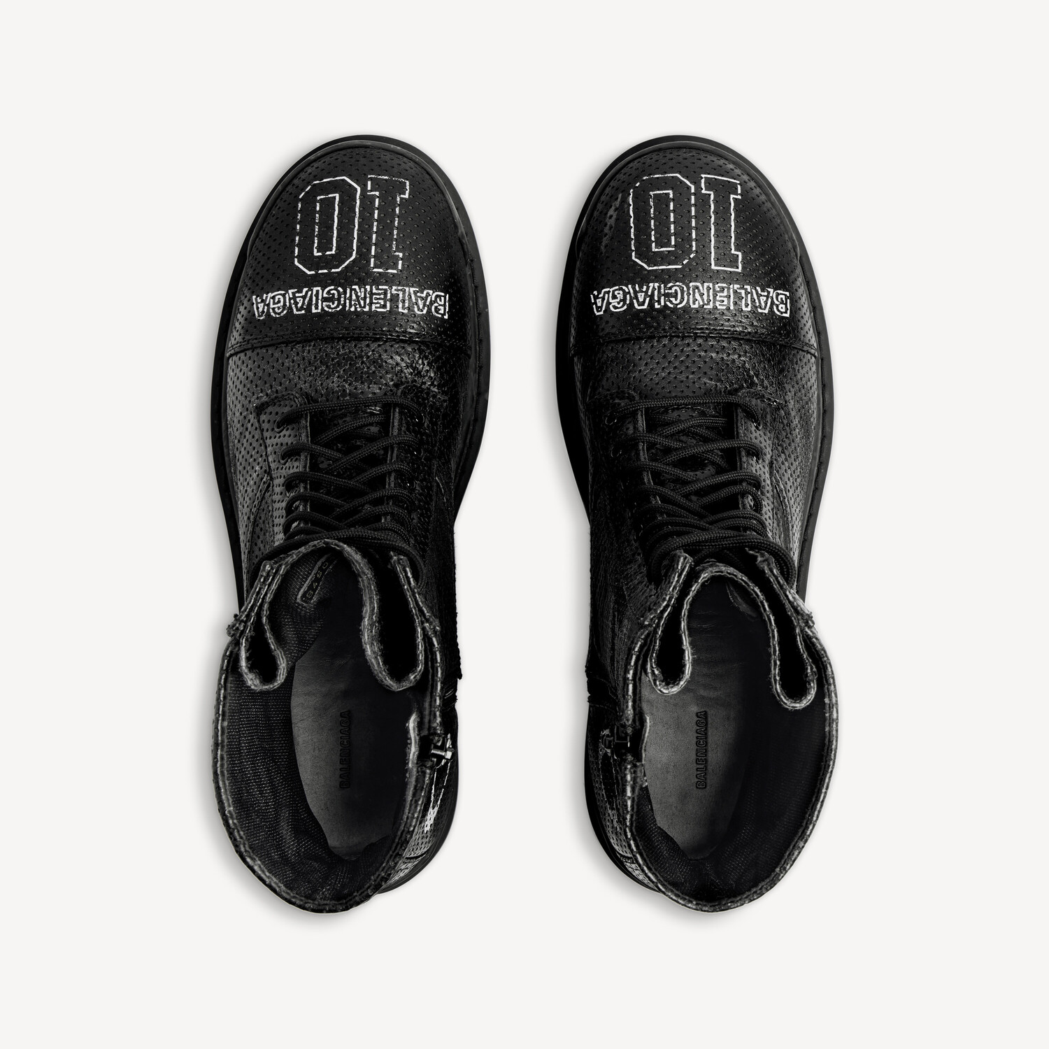 Мужские ботинки Balenciaga в коллаборации с NBA Combat Strike, черные — фото 3